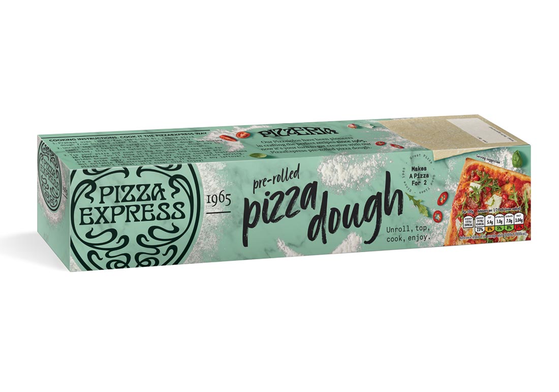 Pizza Express Pizza Dough packaging